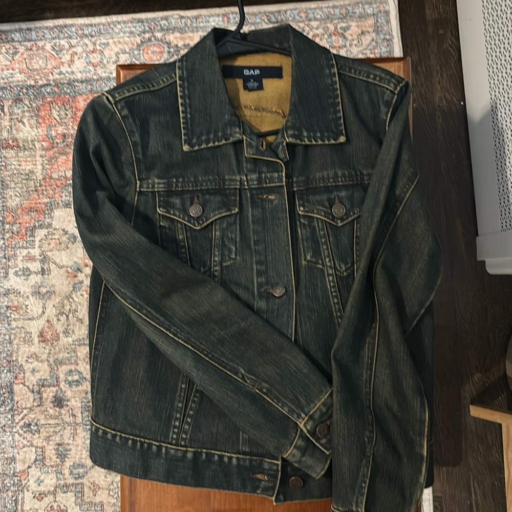GAP Women's Dark Denim Jacket